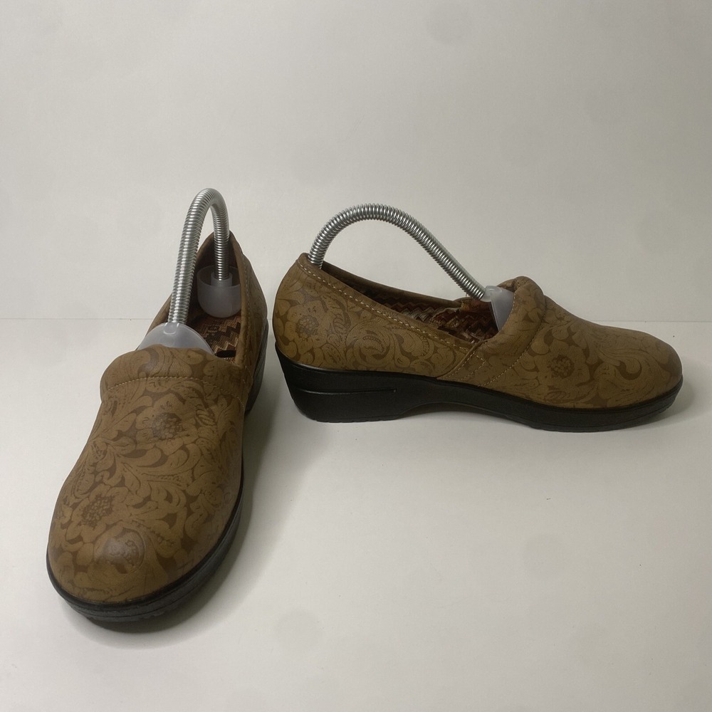 Womens Roper Performance Western Casual Shoes Womens SlipOn Brown Sz 8 VERY GOOD